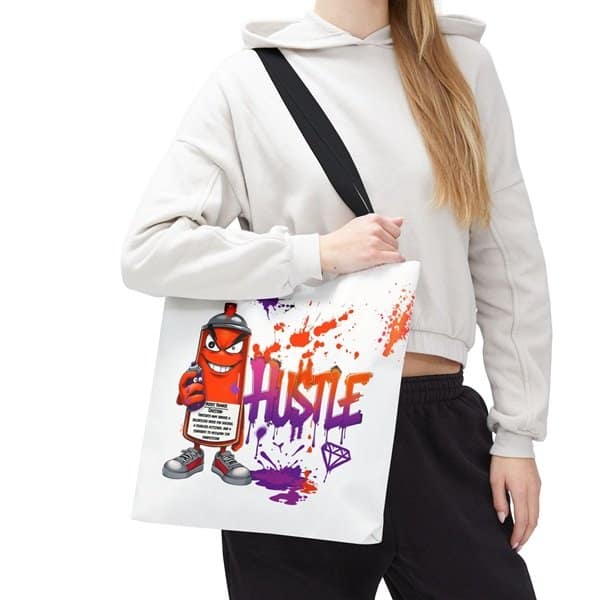 Graffiti Hustle Tote Bag