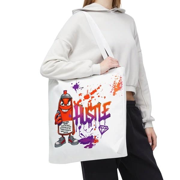Graffiti Hustle Tote Bag