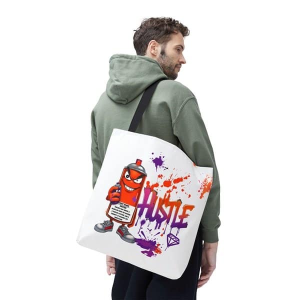 Graffiti Hustle Tote Bag