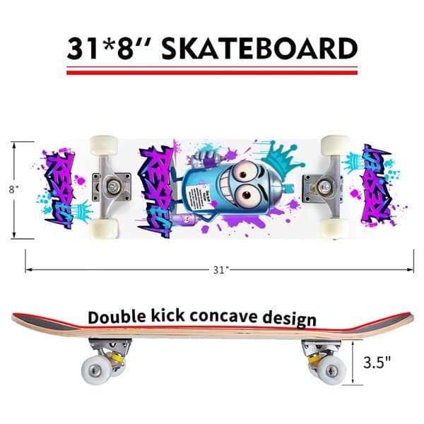 Graffiti Respect Skateboard