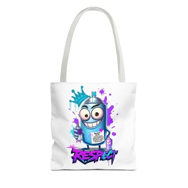 Graffiti Respect Tote Bag