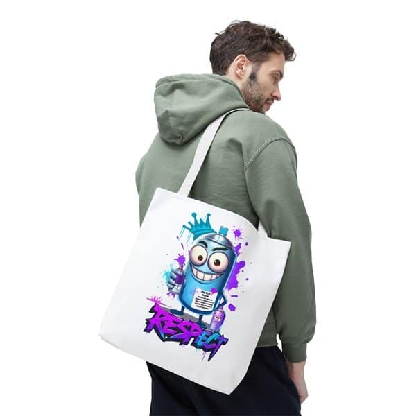 Graffiti Respect Tote Bag