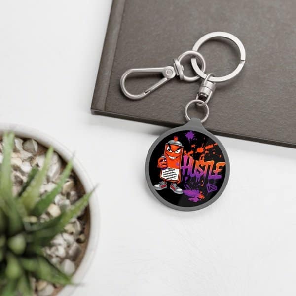 Hustle Key Chain