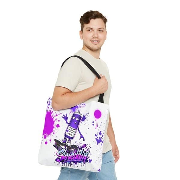 Shreddin' Tote Bag