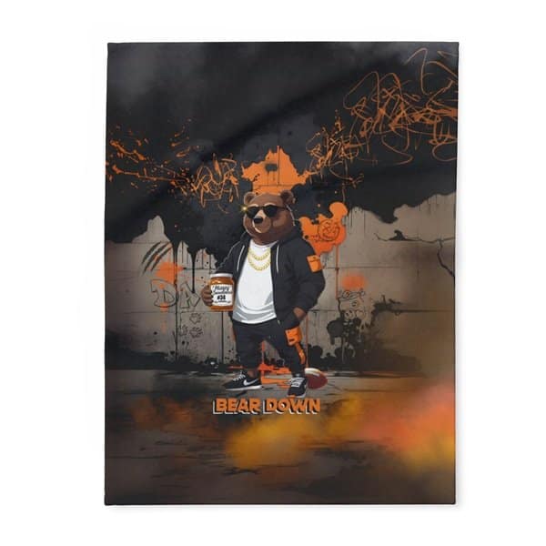 Bear Down Fleece Blanket