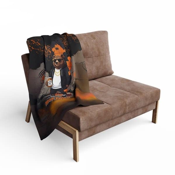 Bear Down Fleece Blanket