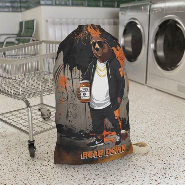 Bear Down Laundry Bag