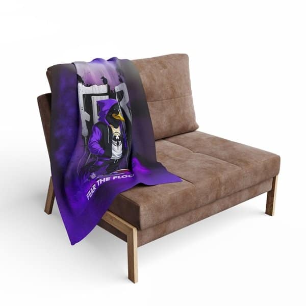 Fear the Flock Fleece Blanket