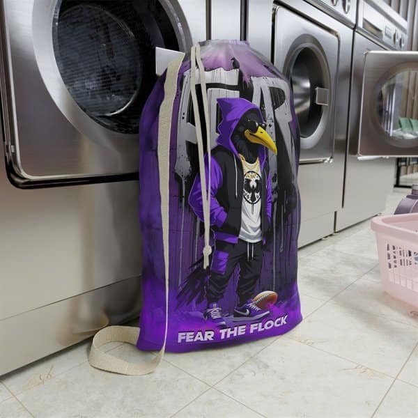 Fear the Flock Laundry Bag