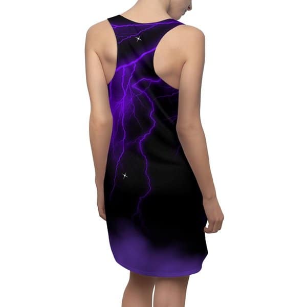 A Silent Truth Racerback Dress Back Person