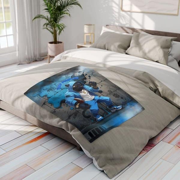 Keep Pounding Blanket Context 3, 30'' × 40''