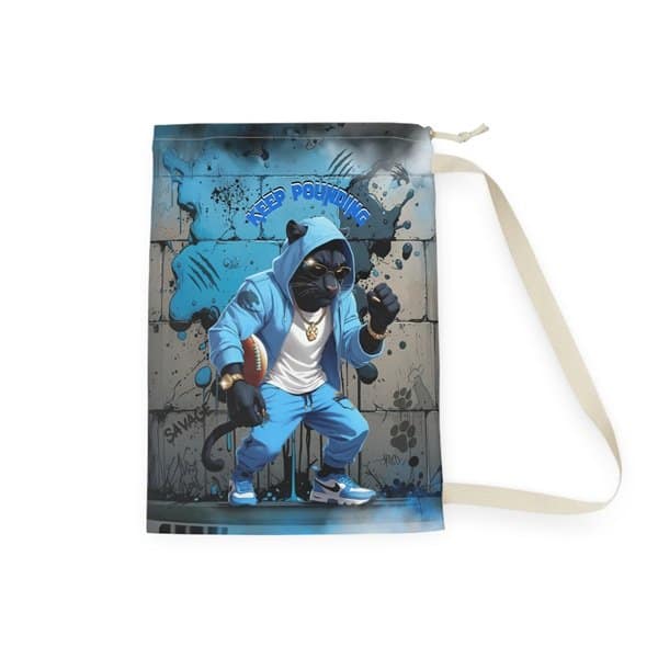 Keep Pounding Laundry Bag Front, 28_ × 36_