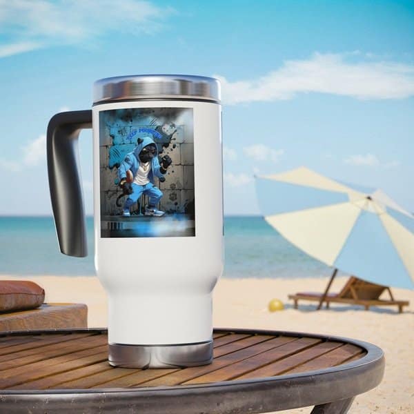 Keep Pounding Travel Mug Context 1